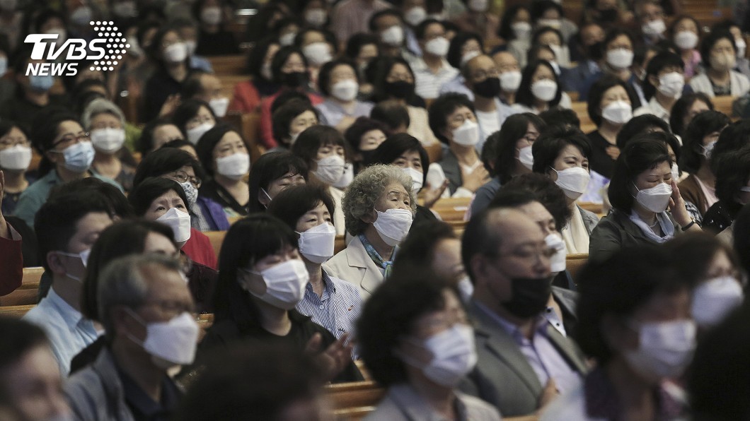 圖／達志影像美聯社 南韓再增39確診　直銷群聚引爆社區感染