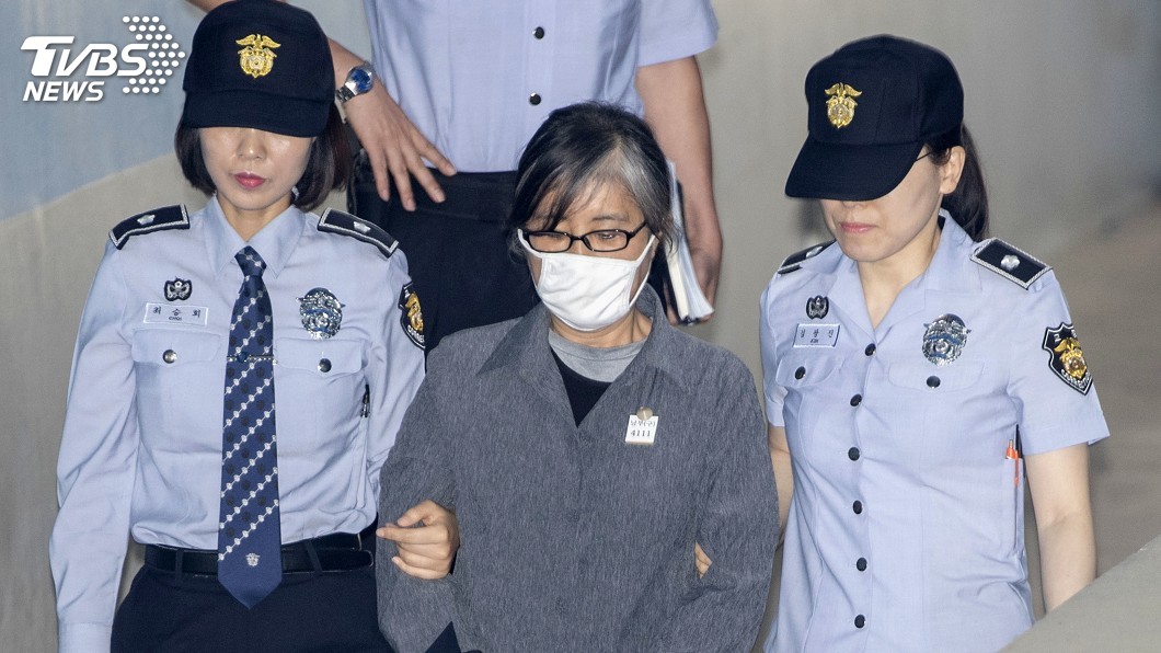 朴槿惠密友崔順實遭判18年有期徒刑。（圖／達志影像美聯社）