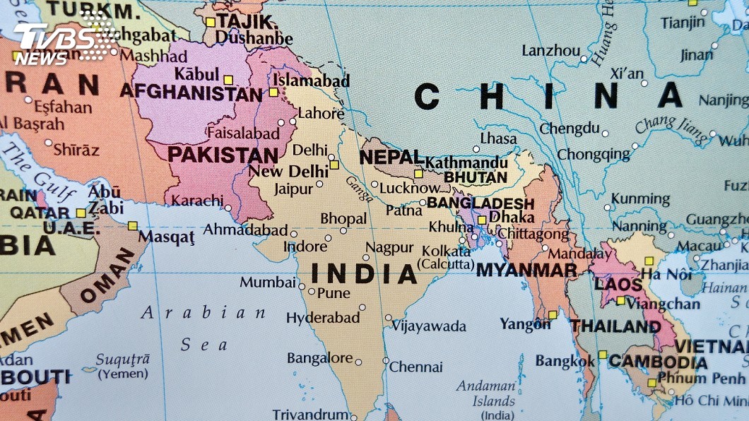 印度與中國在雙方邊境增兵力，緊張局勢仍未緩解。（示意圖／TVBS）
