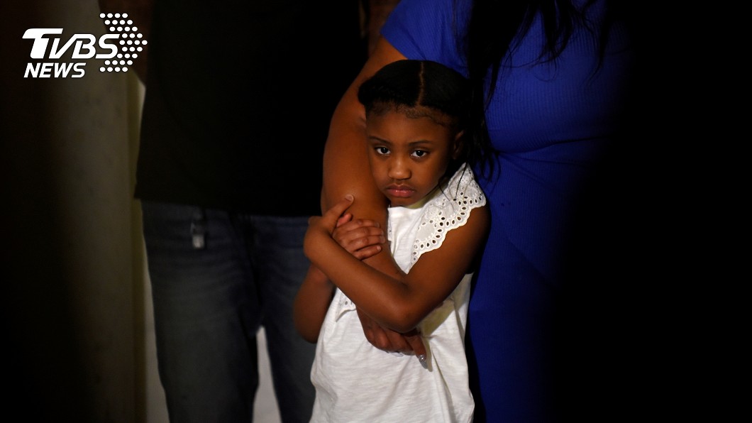 美國非裔男子佛洛伊德的6歲女兒吉安娜。（圖／達志影像路透社）