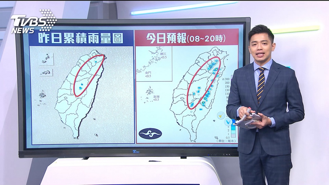Figure / TVBS has turned hot!  Sunny weather, high temperature everywhere