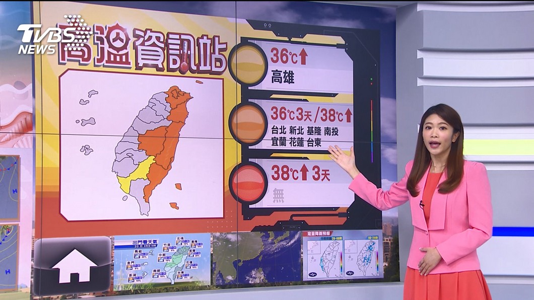 Figure / TVBS UV is strong!  Taiwan's hot sunscreen, sun protection and plenty of water