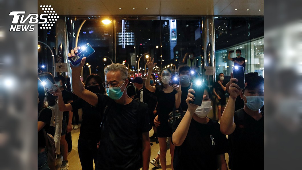 香港泛民主派為反對北京方面制定「港版國安法」，今發起罷工罷課公投。（圖／達志影像路透社）