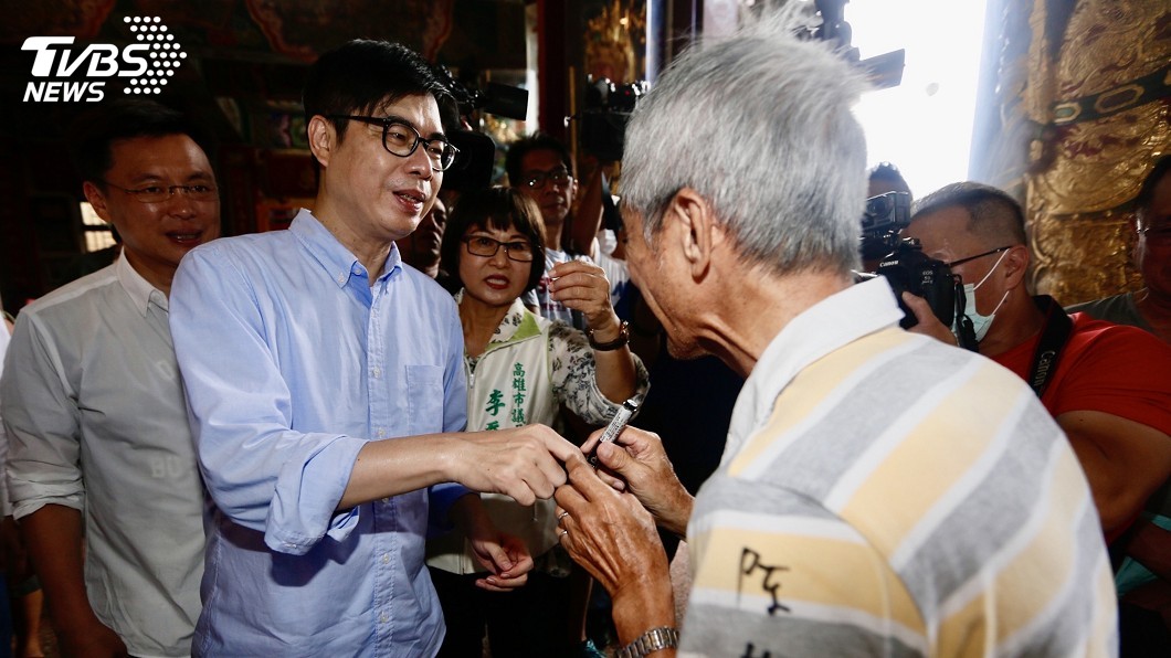 高雄市長補選參選人陳其邁。（圖／中央社）