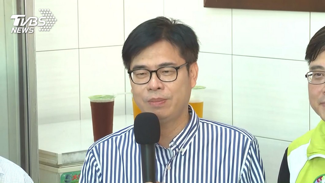 高雄市長補選參選人陳其邁。（圖／TVBS）
