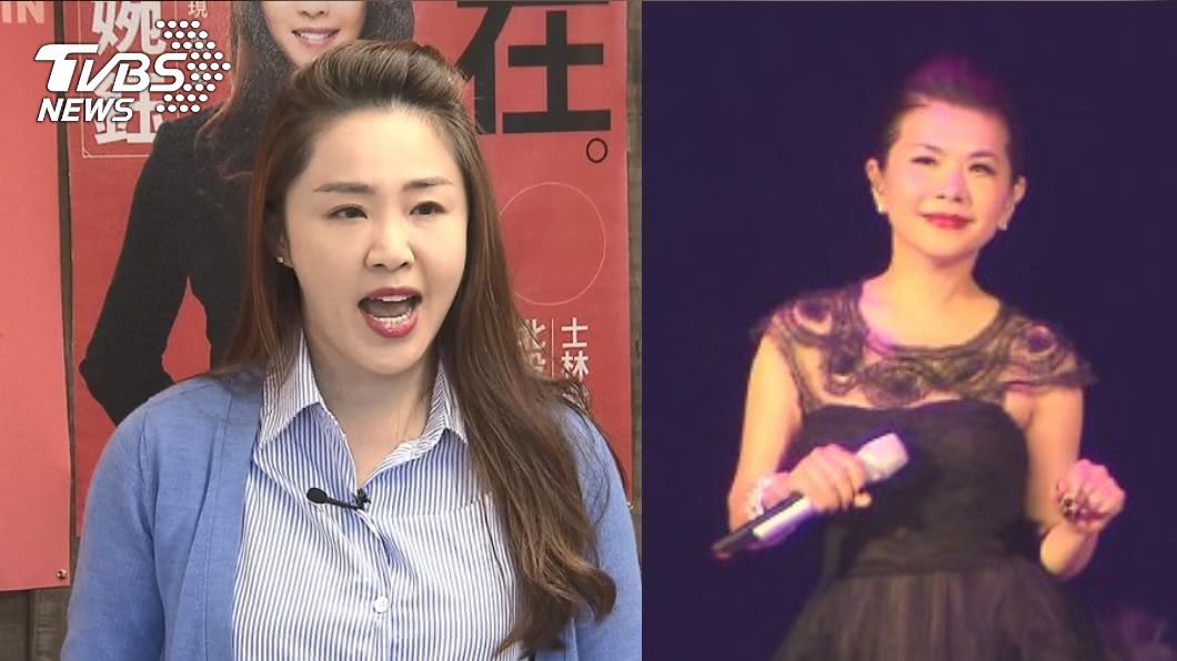 被曝婚姻狀況，張清芳（圖右）否認有政治圈閨密。（圖／TVBS資料畫面）