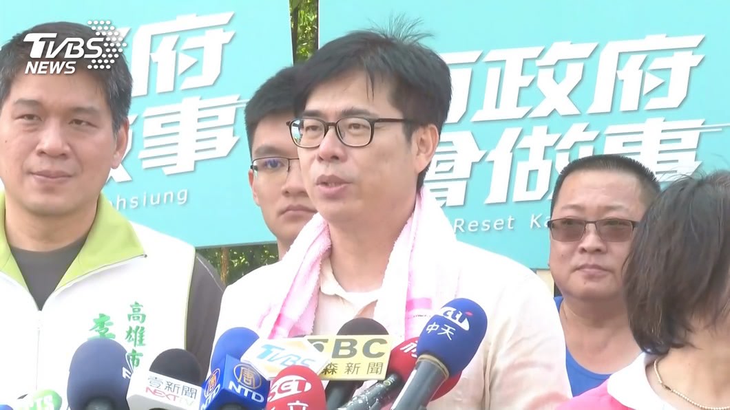 民進黨高市長補選參選人陳其邁。（圖／TVBS資料畫面）