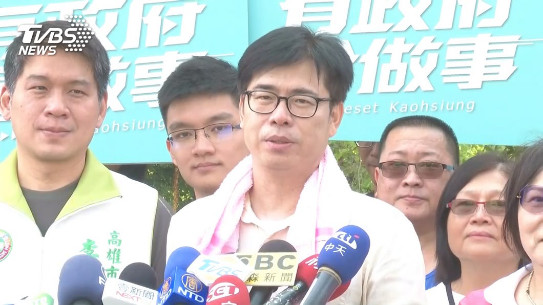 民進黨高雄市長補選參選人陳其邁。（圖／TVBS資料畫面）