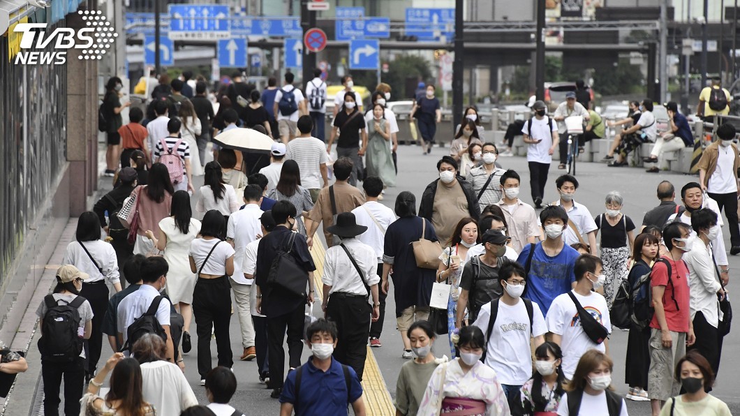 東京都累計病例已突破8000例大關。（圖／達志影像美聯社）