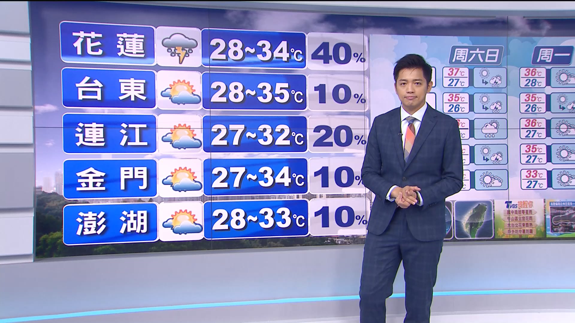 Figure / TVBS Taitung is still afraid of the wind!  Rain in the mountains in the afternoonÂ 