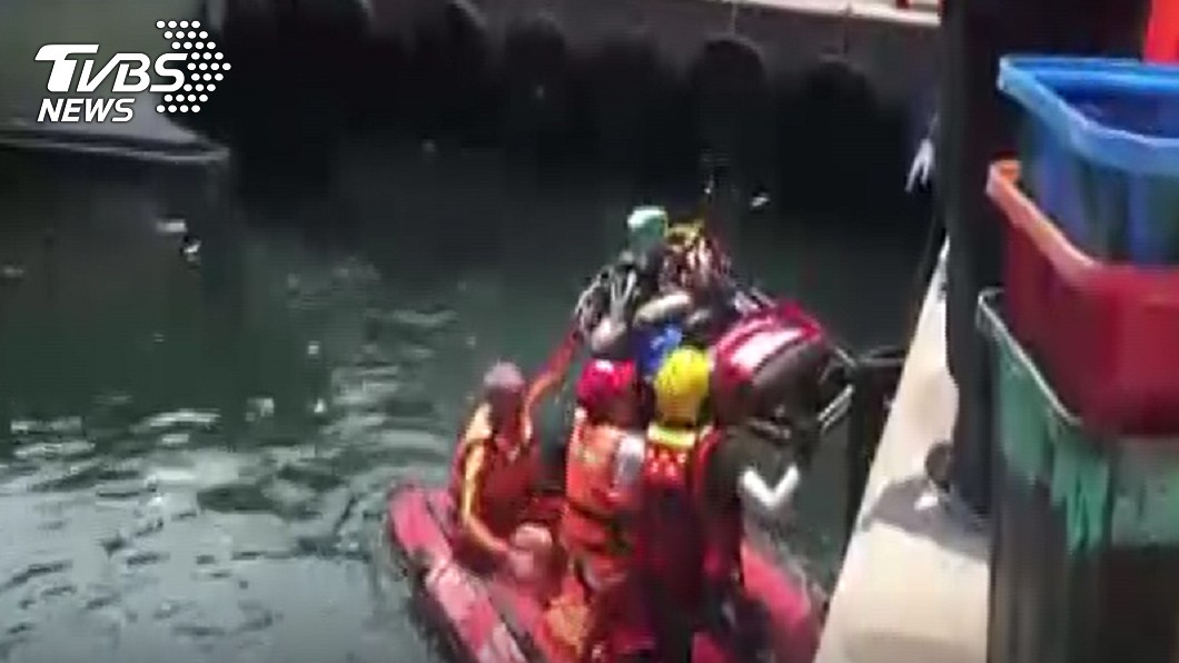 男子潛水不幸發生意外。（圖／TVBS）