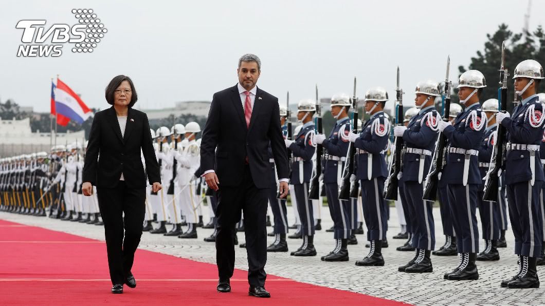 巴拉圭總統（Mario Abdo Benitez）表示與台灣邦誼穩固並拒絕與中國建交。（圖／達志影像路透社）