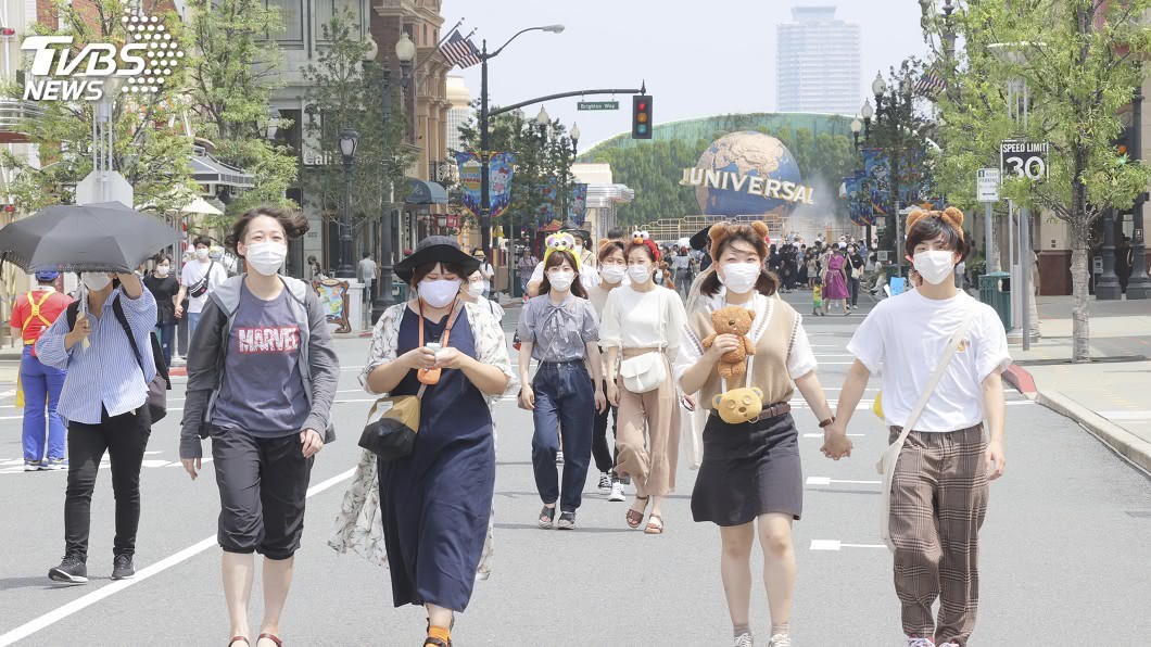 大阪新增約120例病例，是疫情爆發以來首度單日破百例。（圖／達志影像美聯社）