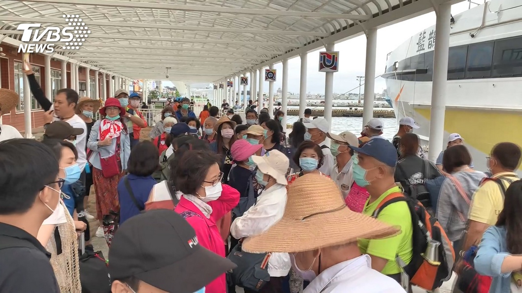 澎湖湧進大量旅客。（圖／TVBS資料畫面）