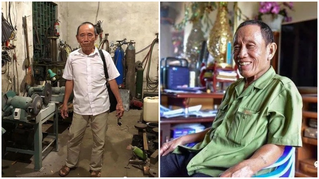 越南1名71歲的富翁超有錢，但平日也樂於幫助窮人。（圖／翻攝自微博） 娶11妻最嫩的22歲　71歲翁仍不滿足：要繼續結婚