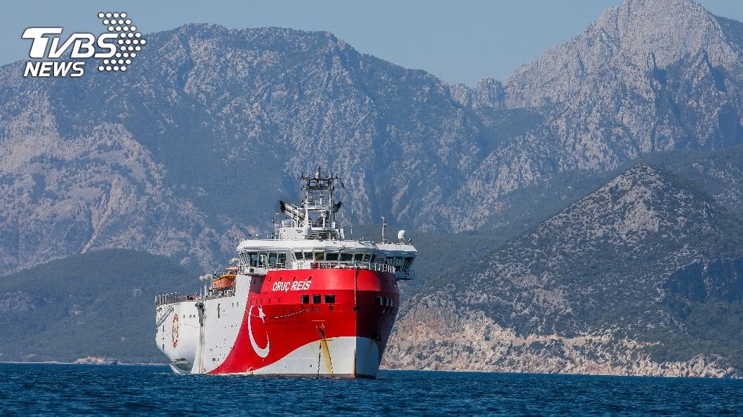 土耳其探勘船「歐魯奇芮斯號」。（圖／達志影像美聯社）