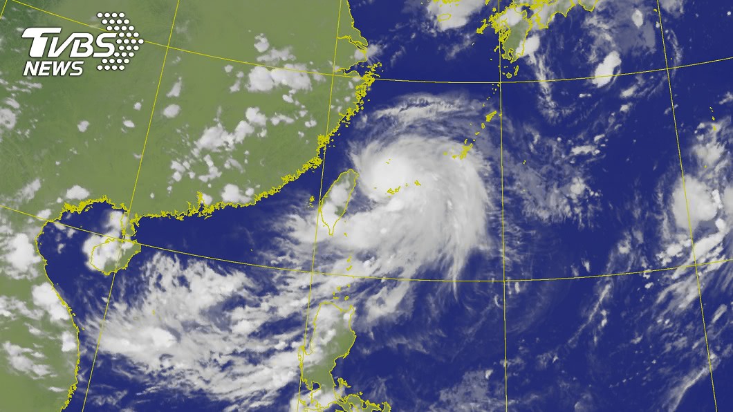 鄭明典稱巴威「未達颱風標準」。（圖／中央氣象局）