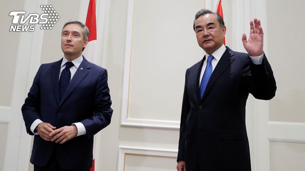 加拿大與中國大陸兩國的外交部長今在義大利羅馬會面，討論雙邊議題。（圖／達志影像路透社）