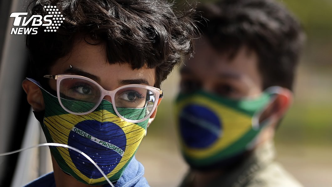 巴西為全球新冠疫情第2嚴重國家。（圖／達志影像美聯社）