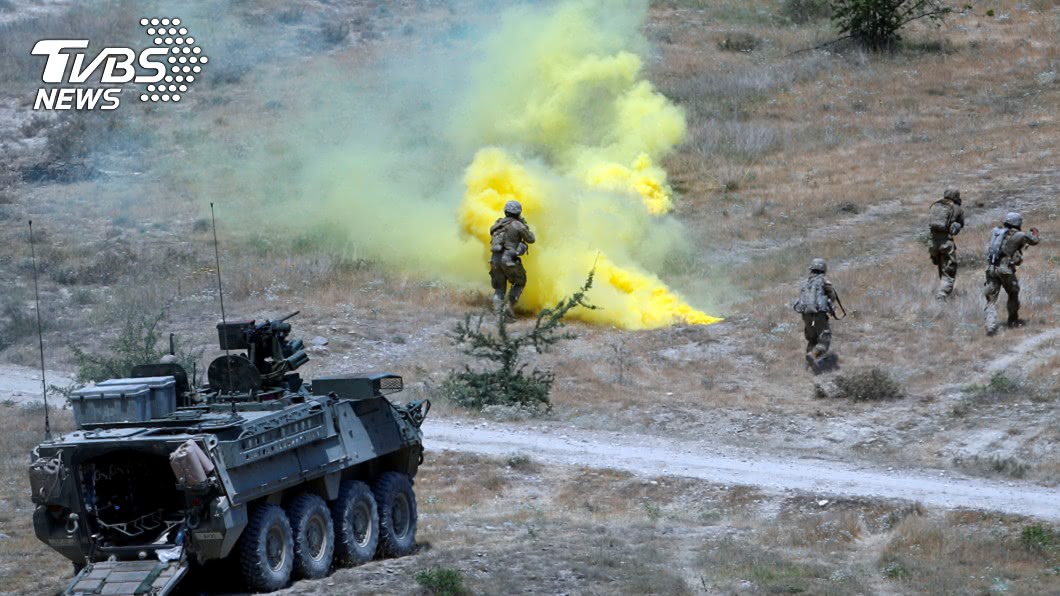 美軍在立陶宛與白俄邊界進行軍演。（示意圖／達志影像路透社）