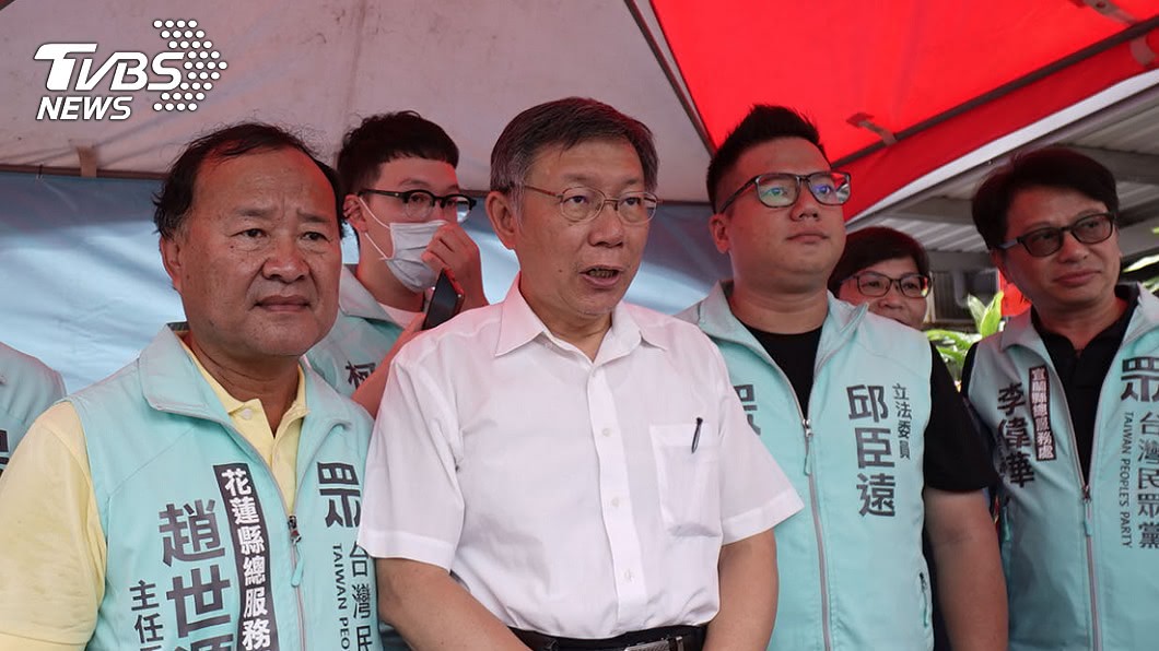 台北市長柯文哲表示，最後會是窮人去買美豬。（圖／中央社）