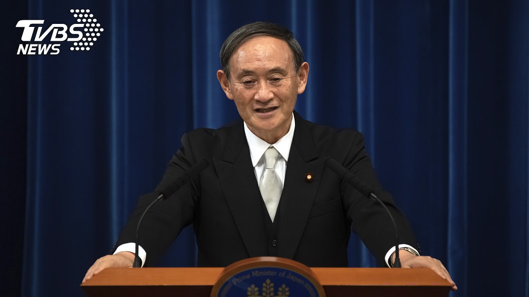 日本首相菅義偉表示，當務之急是防疫工作及拼經濟。（圖／達志影像美聯社）