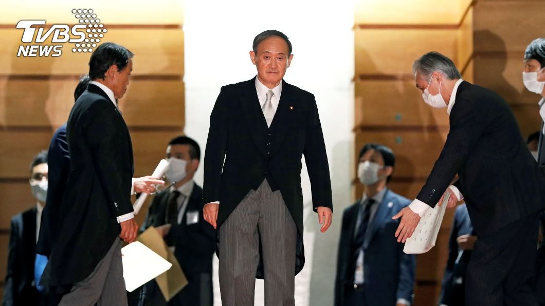 日本新任首相菅義偉昨（16）日正式上任。（圖／達志影像路透社）