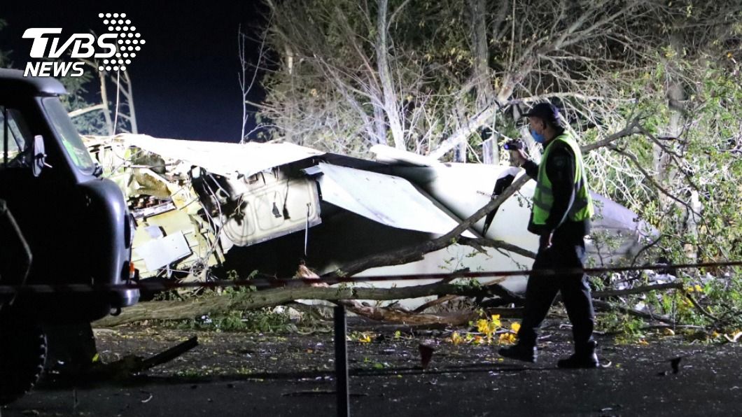 烏克蘭軍機墜毀造成死傷。（圖／達志影像路透社）