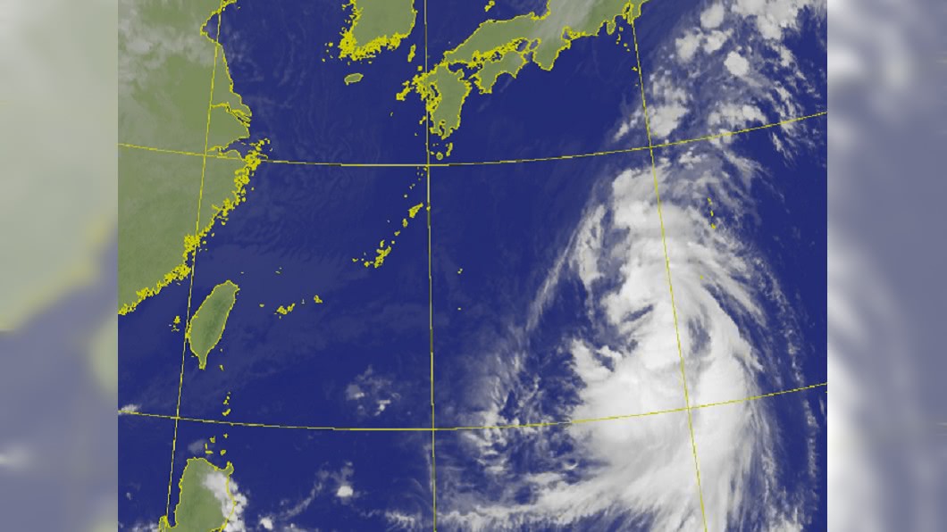 颱風昌鴻前往日本機率較高。（圖／中央氣象局）