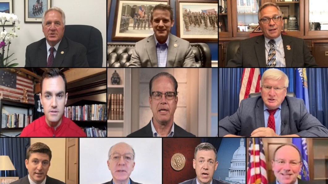 美國10位國會議員響應國慶錄影祝賀。（圖／翻攝自Taiwan in Chicago臉書）