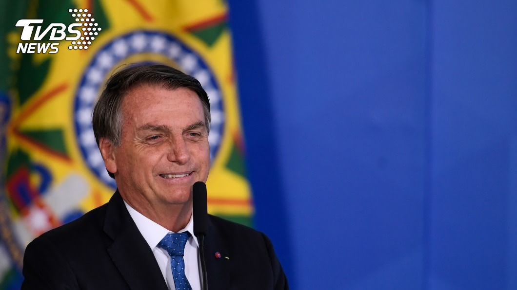 巴西總統波索納洛。（圖／達志影像美聯社）