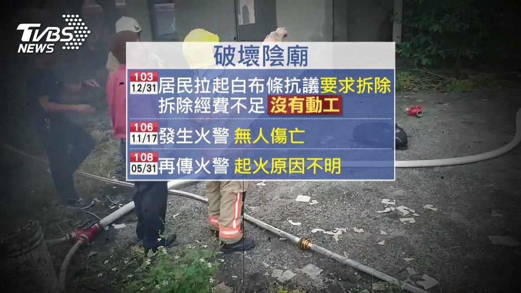 不信邪 青少年惡搞破壞夜砸 基隆陰廟 毒品 淨因寺 鬼廟 Tvbs新聞網