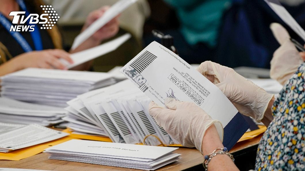 賓州仍有數百萬張郵寄選票待計。（圖／達志影像美聯社）