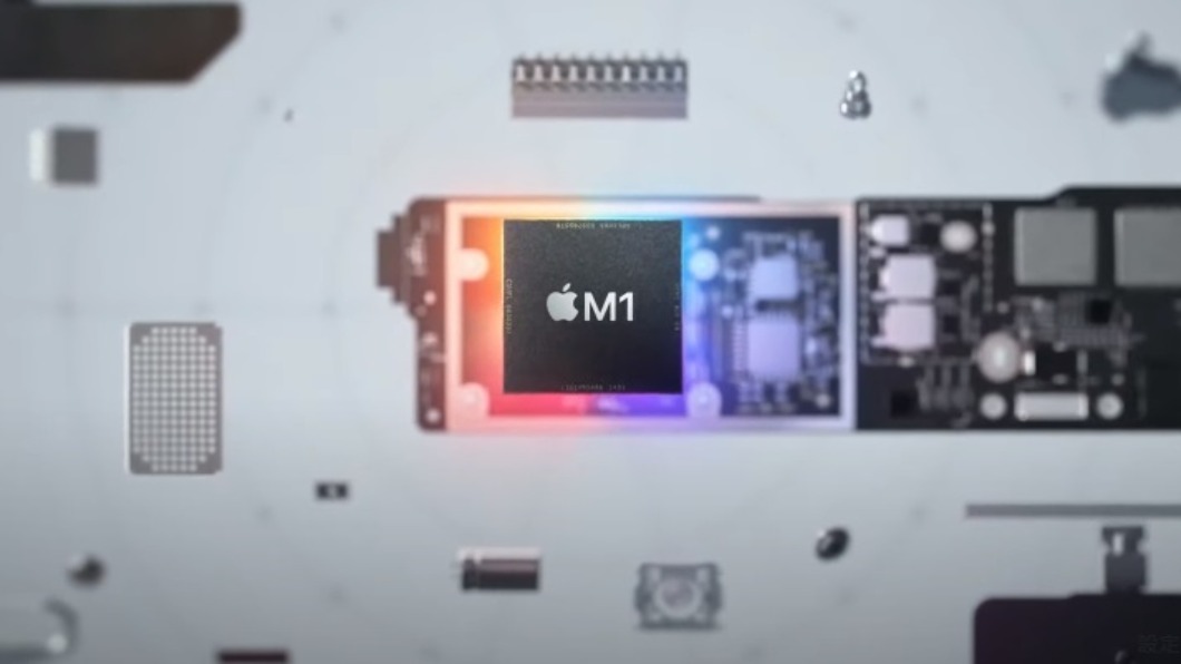 圖/翻攝自 Apple Event 蘋果推首款自家M1處理器 晶片大戰前哨戰
