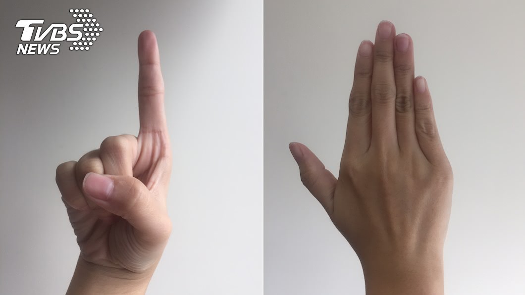 手指簡單1秒檢測身體健康。（圖／TVBS）