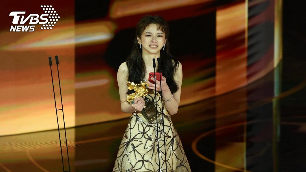 陳妍霏在《無聲》中展現精湛演技，獲得本屆金馬獎「最佳新演員」。（圖／金馬執委會提供）