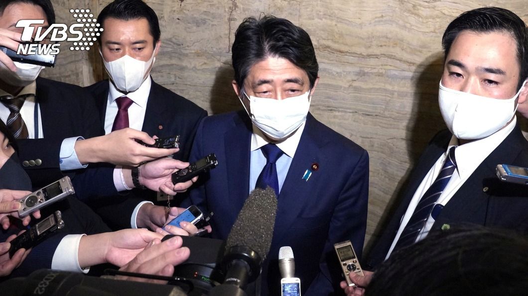 日本前首相安倍晉三捲入「賞櫻會」爭議。（圖／達志影像美聯社）