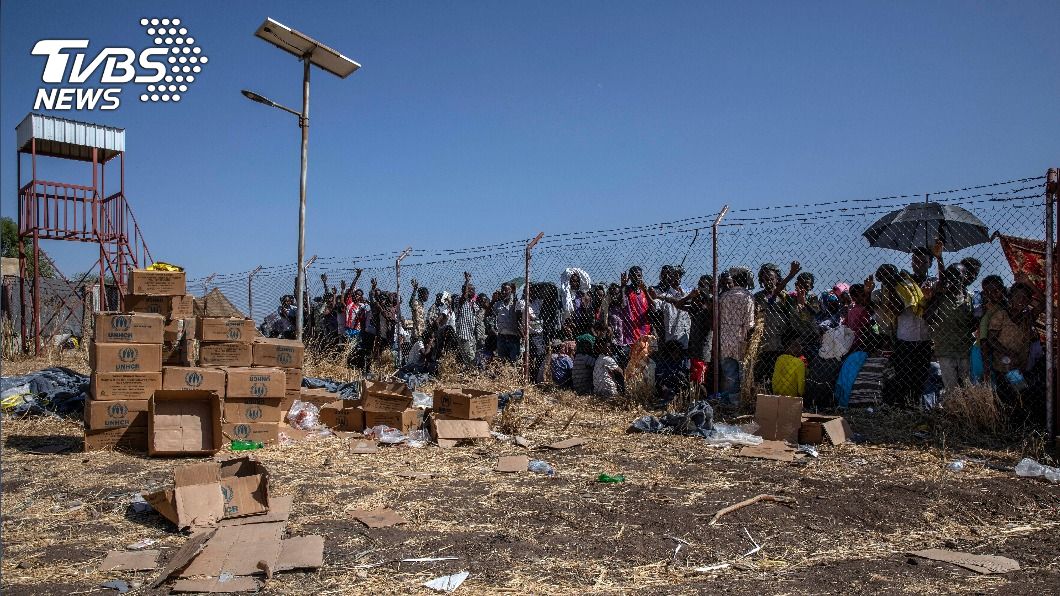 逾4萬衣索比亞人往西逃到鄰國蘇丹。（圖／達志影像美聯社）