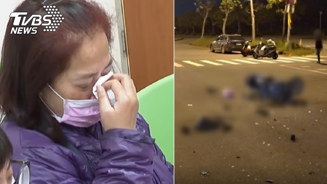 台南護理師遭酒駕男撞成昏迷。（圖／TVBS） 護理師遭酒駕撞昏迷　母忍脊椎痛「拿自己開刀錢救愛女」