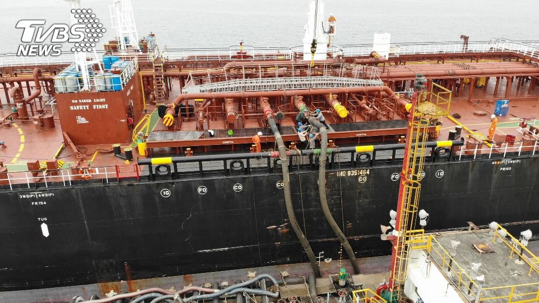 中油在查德礦區採出的第一船原油11月底運返中油高雄大林廠。（圖／中央社）