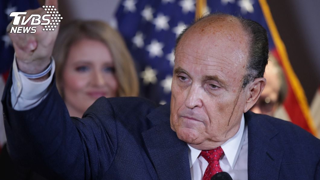 川普御用律師朱利安尼（Rudy Giuliani）。（圖／達志影像路透社）
