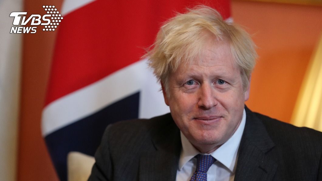英國首相強生表示英國恐無協議脫歐。（圖／達志影像路透社）