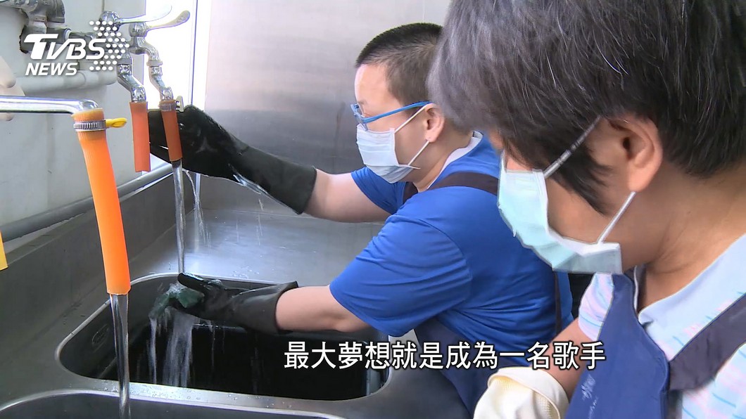 圖/TVBS 愛無限/身心障礙者不放棄 為夢想持續打拼