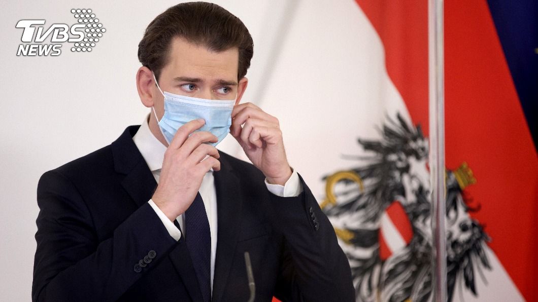 因疫情升溫，奧地利總理庫爾茨加重宣布封鎖措施。（圖／達志影像路透社）