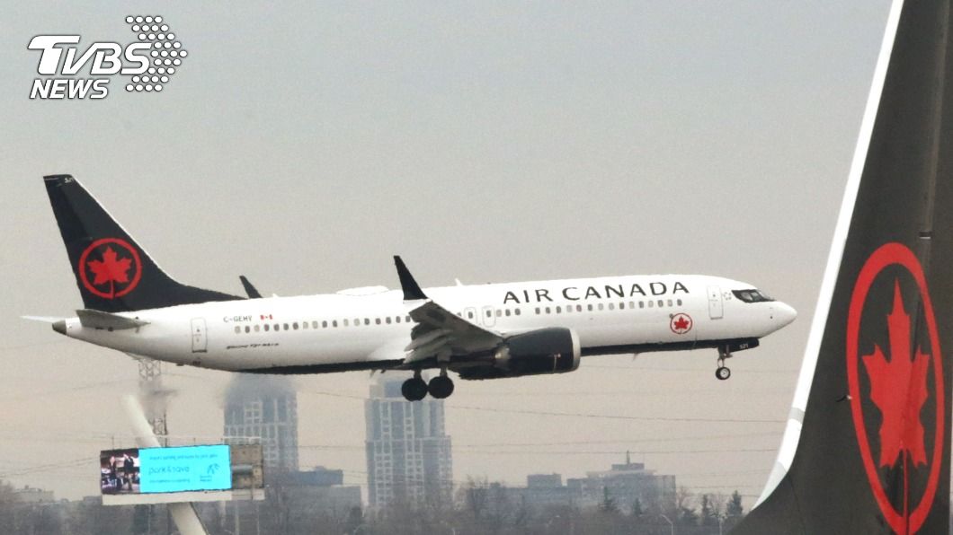 加拿大航空公司指出，亞利桑那州飛蒙特婁的波音737-8 Max因發動機問題迫降。（圖／達志影像路透社）