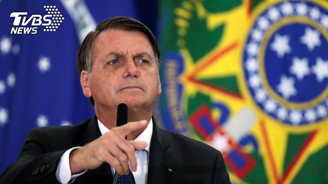 巴西總統波索納洛。（圖／達志影像路透社）
