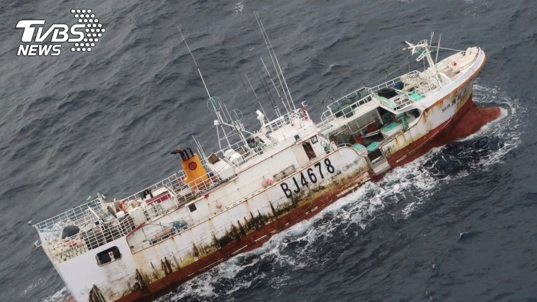 漁船永裕興18號在中途島東北海域失聯。（圖／中央社）