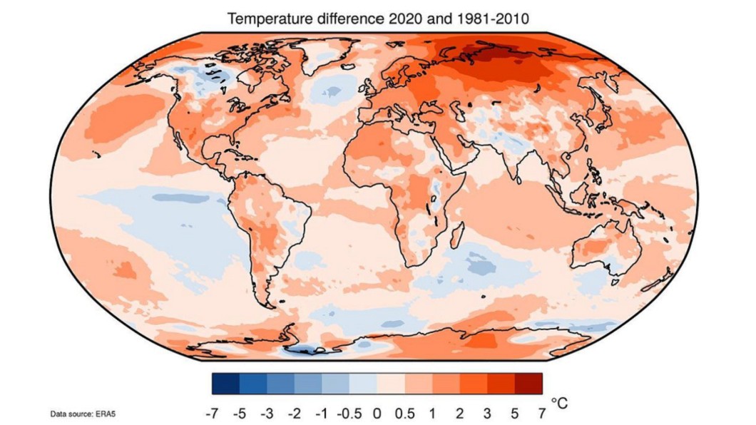 全球暖化持續且不斷惡化。（圖／翻攝自copernicusecmwf IG）