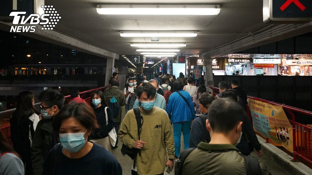 香港新冠肺炎疫情未歇。（圖／達志影像路透社）