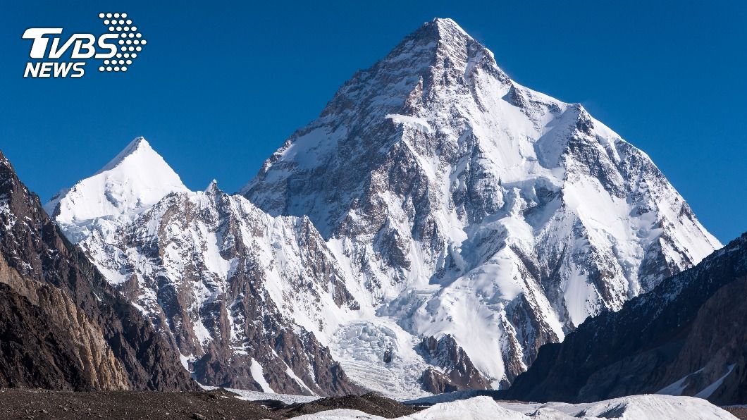 世界第2高的喬戈里峰（K2）。（示意圖／shutterstock達志影像）